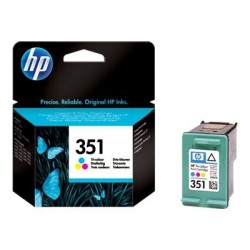 HP 351 - couleurs (cyan, magenta, jaune) - originale - cartouche d'encre