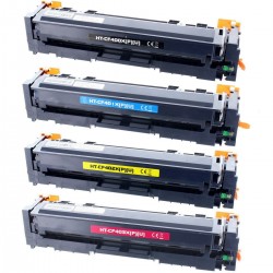 Toner équivalent à HP 201X Pack de 4 4 Couleurs