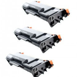 Toner équivalent à Brother TN3430 Pack de 3 Noir