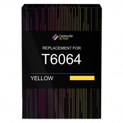 Epson T6064 Yellow cartouche d'encre compatible