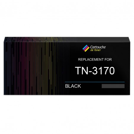 Brother toner compatible TN3170 Noir