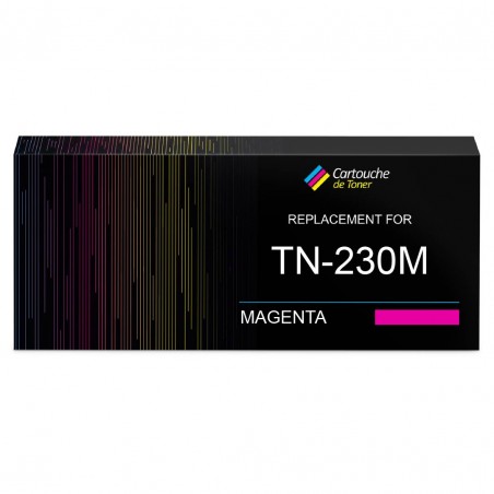 Cartouche de toner TN230M Brother compatible Magenta