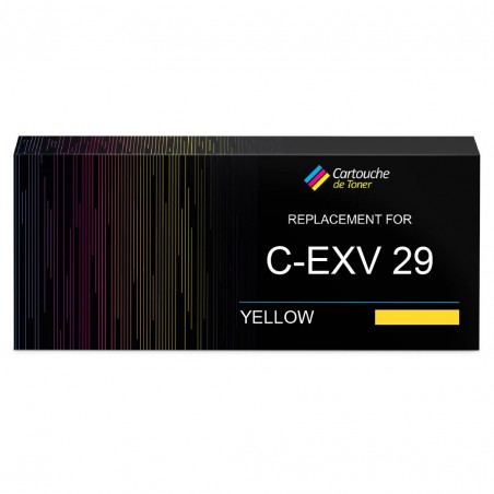 Cartouche compatible C-EXV 29 Jaune