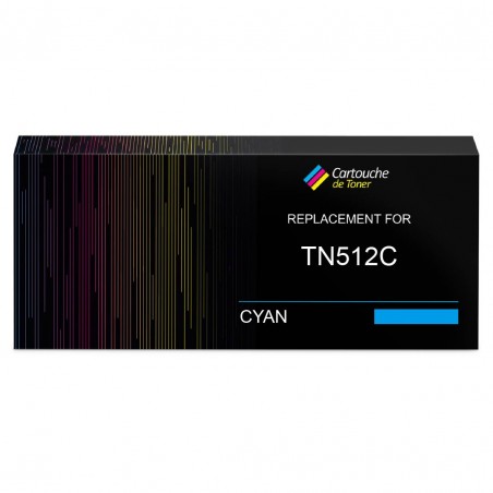 Konica Minolta toner compatible TN512C Cyan