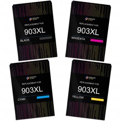 Pack de 4 HP 903XL cartouches d'encre compatibles