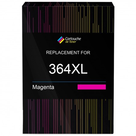 Cartouche compatible Haute capacité 364XL HP Magenta