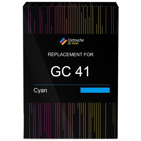 GC 41C 405762 compatible Cyan Ricoh