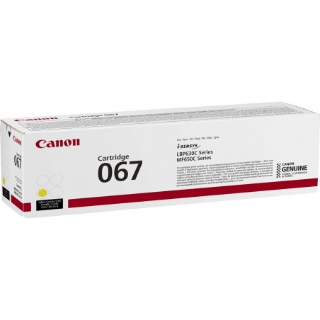 Cartouche de toner Canon 067Y 5099C002 