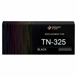 Brother toner compatible TN325BK Noir 