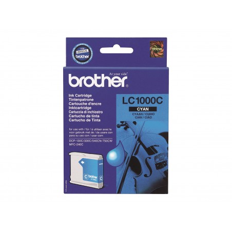 Brother LC1000 - cyan - originale - cartouche d'encre