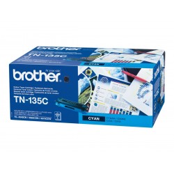 Brother TN135C - cyan - original - toner